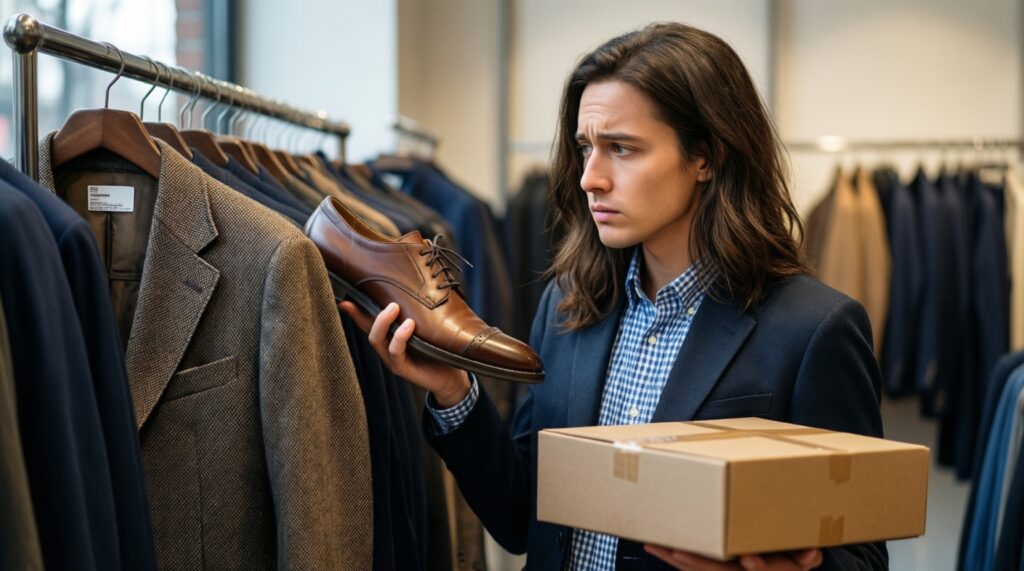 Выбор одежды и обуви онлайн: как не промахнуться с размером и посадкой - иллюстрация