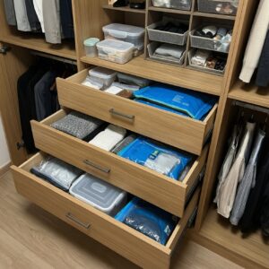 Товары для организации пространства: обзор контейнеров, органайзеров и систем хранения