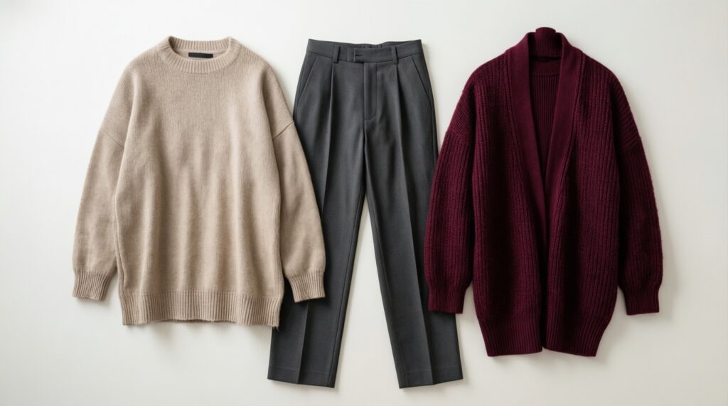 Как собрать капсульный гардероб, покупая только на маркетплейсах: примеры комплектов - иллюстрация