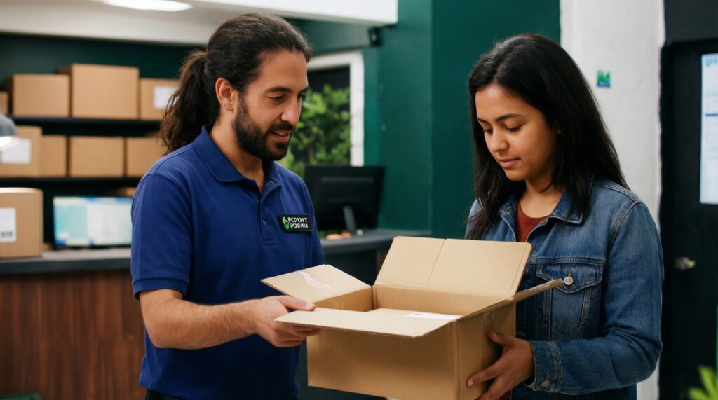 Сравнение доставок: пункты выдачи, курьер, постаматы - что удобнее и как выбрать - иллюстрация