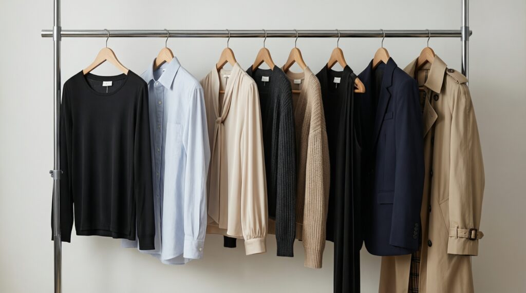 Капсульная корзина: собираем базовый гардероб целиком с маркетплейса - иллюстрация