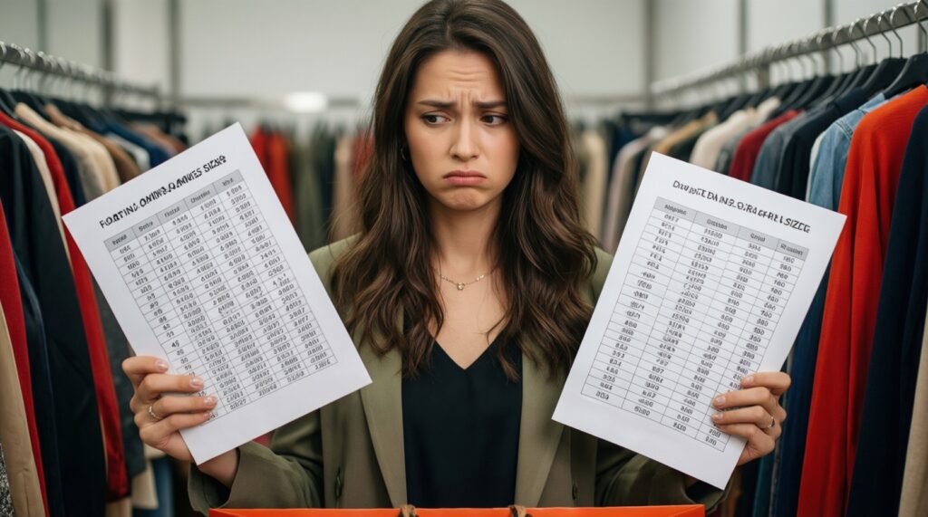 ТОП ошибок при заказе одежды и обуви онлайн: как подобрать размер без примерки - иллюстрация